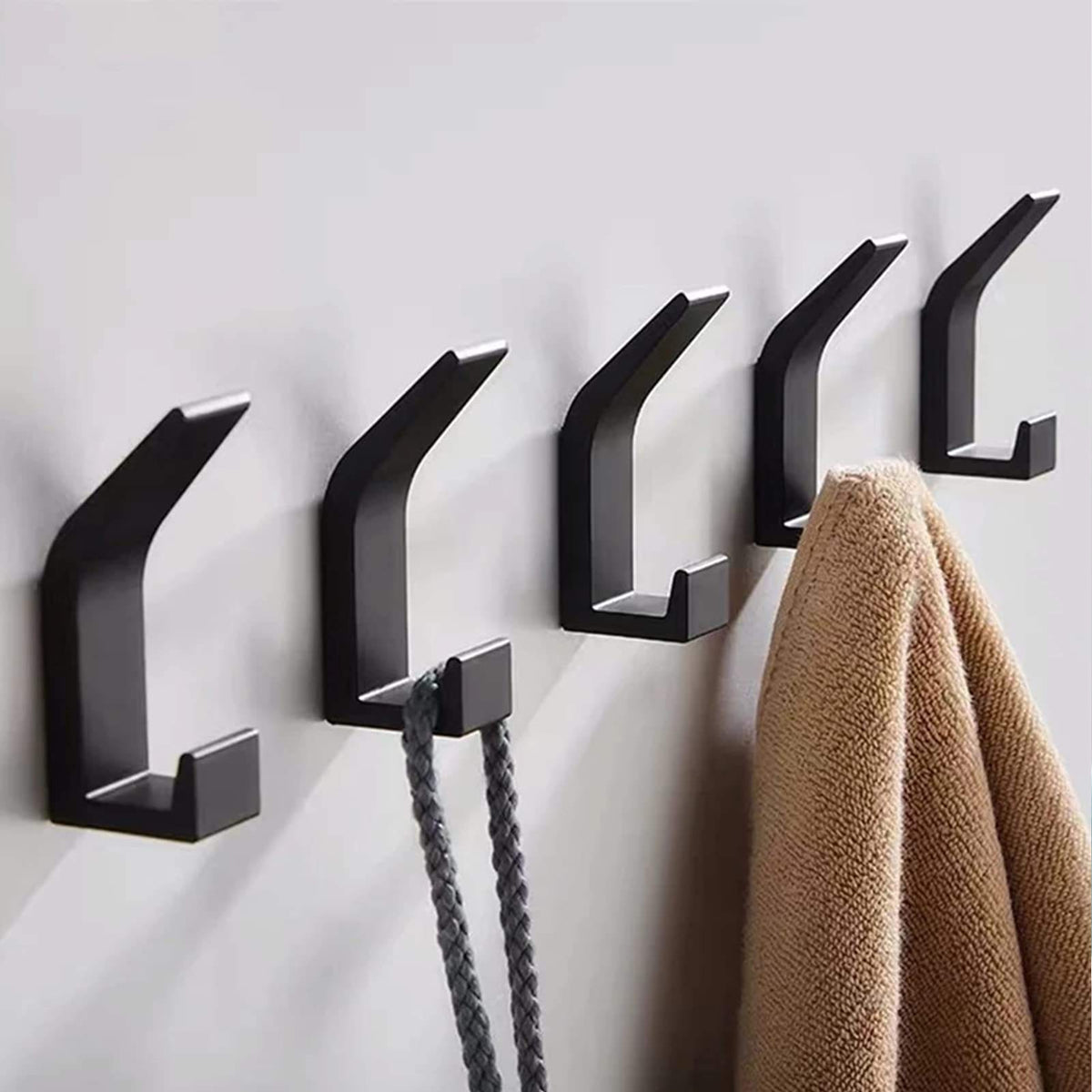 Thermabuild | 5-Pack Self-Adhesive Wall Hooks For Coats