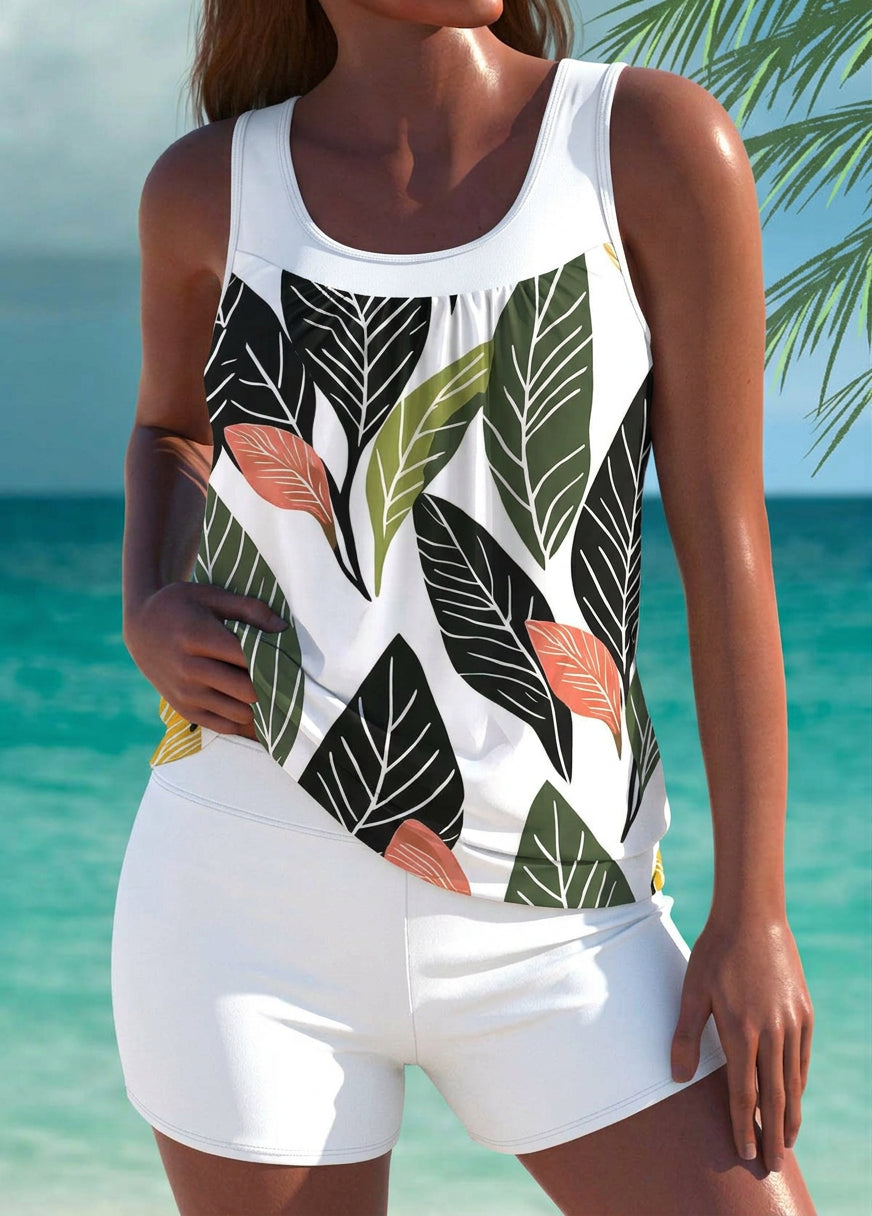 Thermabuild | Elegant Tankini with Shorts