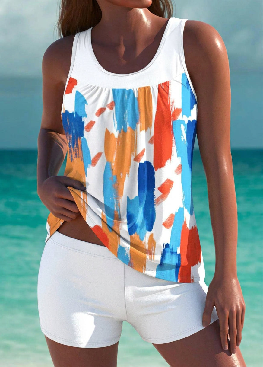 Thermabuild | Elegant Tankini with Shorts