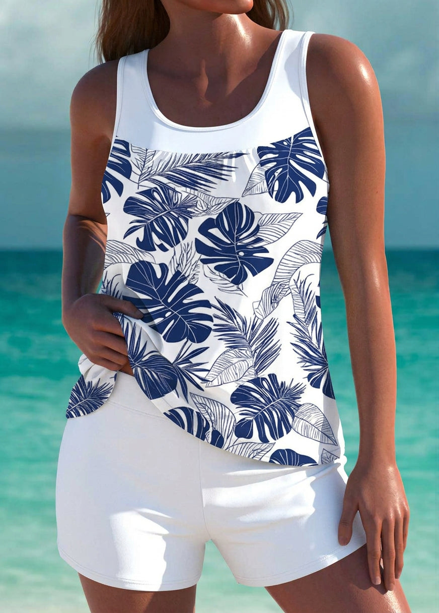 Thermabuild | Elegant Tankini with Shorts