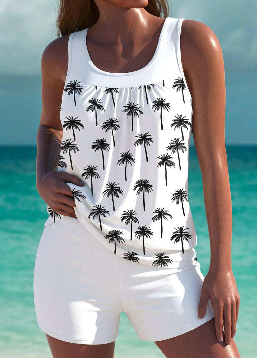 Thermabuild | Elegant Tankini with Shorts