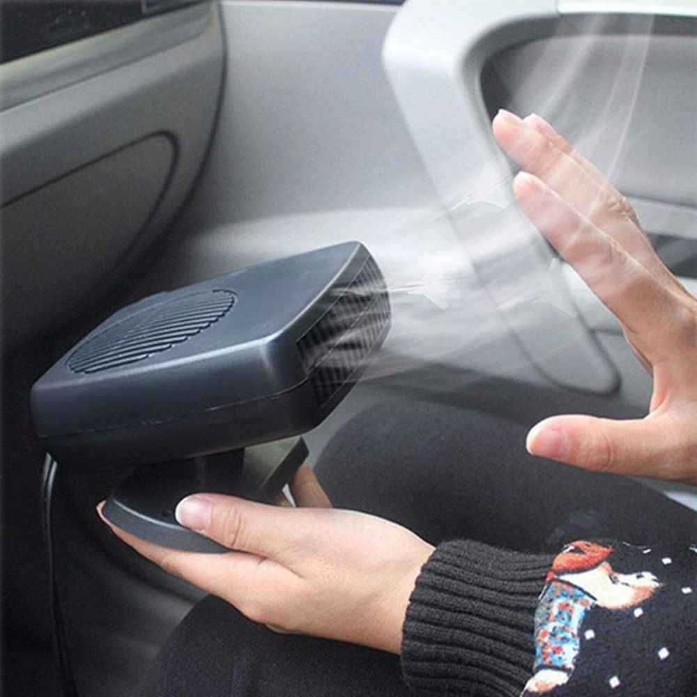 Thermabuild | 12V Car Heater Fan – 150W/300W Portable Ceramic Auto Heater for Fast Defrost & Heating