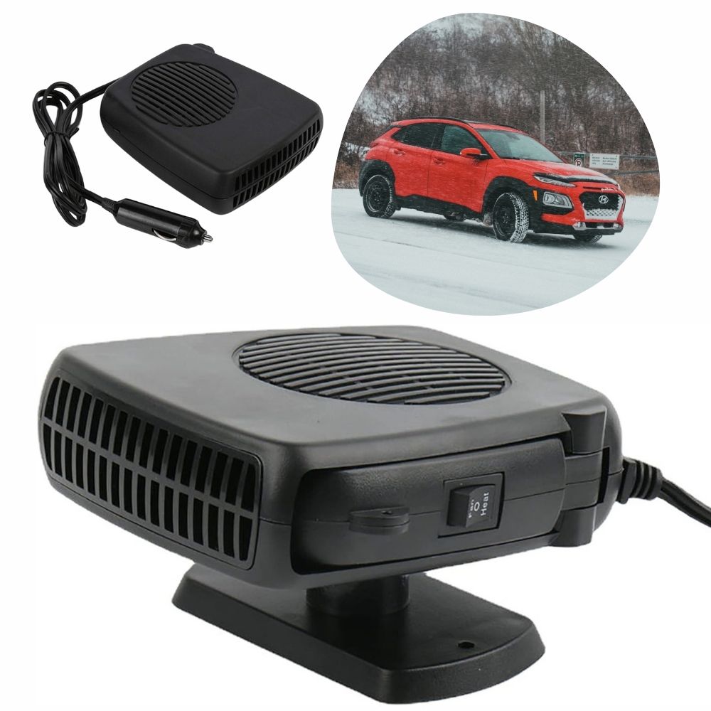 Thermabuild | 12V Car Heater Fan – 150W/300W Portable Ceramic Auto Heater for Fast Defrost & Heating