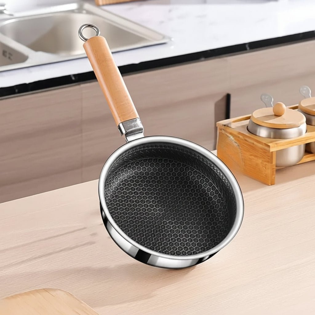 Thermabuild | Nonstick Stainless Steel Pan with Balanced Easy-Grip Control