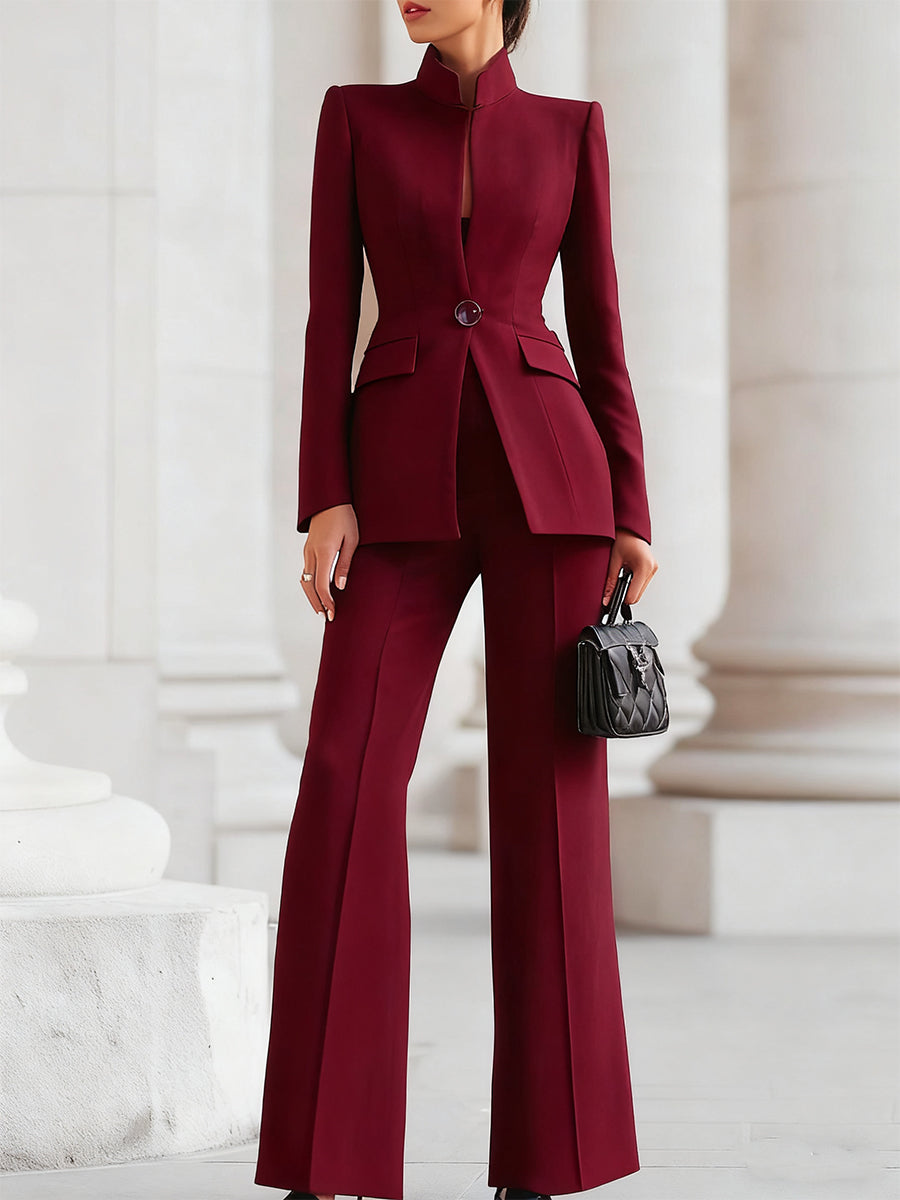 Thermabuild | Women's Blazer & Trousers Suit Set
