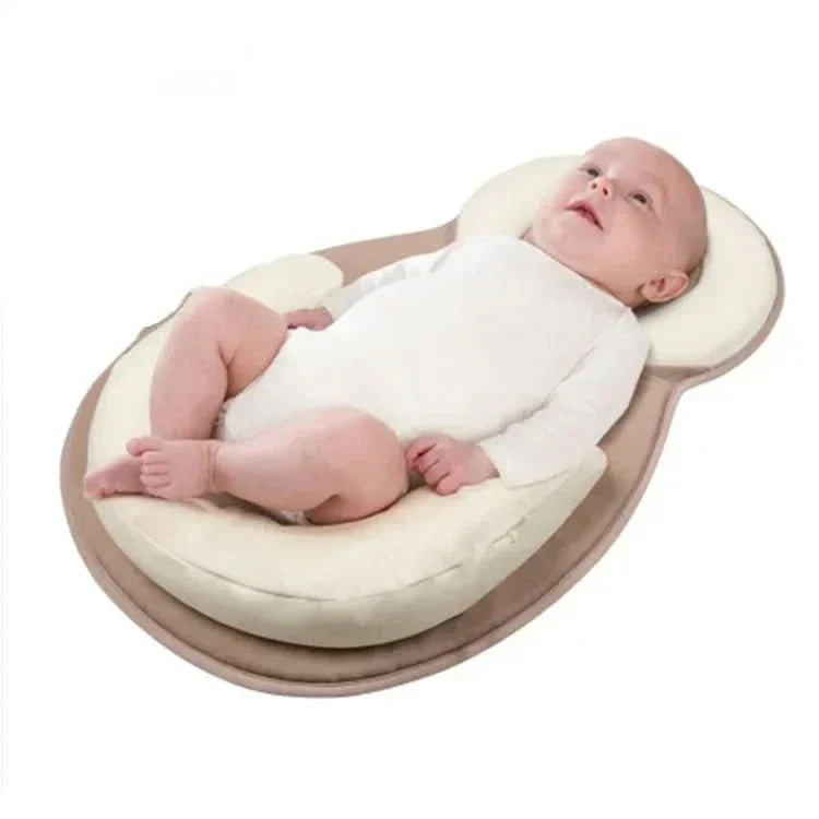 Thermabuild | Ergonomic Baby Pillow for Safe Sleep & Flat Head Prevention