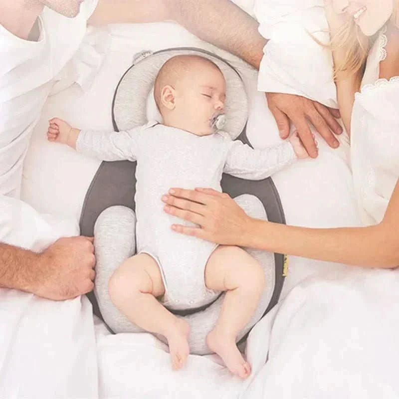 Thermabuild | Ergonomic Baby Pillow for Safe Sleep & Flat Head Prevention