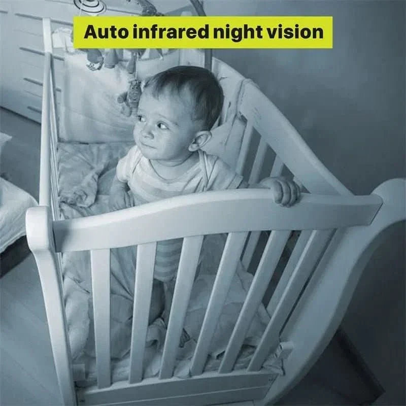Thermabuild | 5-inch video baby monitor with pan, tilt, and zoom camera