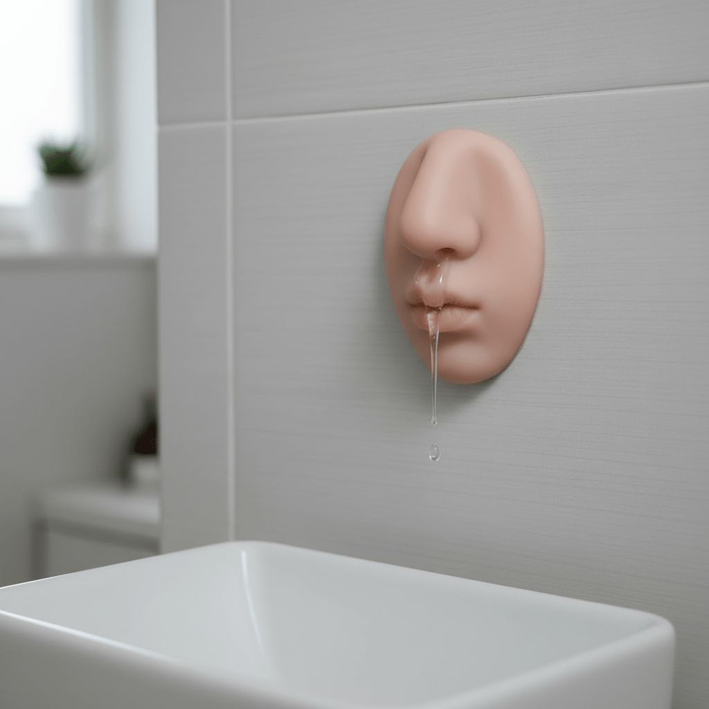 Thermabuild | Nose-Shaped Wall-Mounted Soap Dispenser for Home Decor
