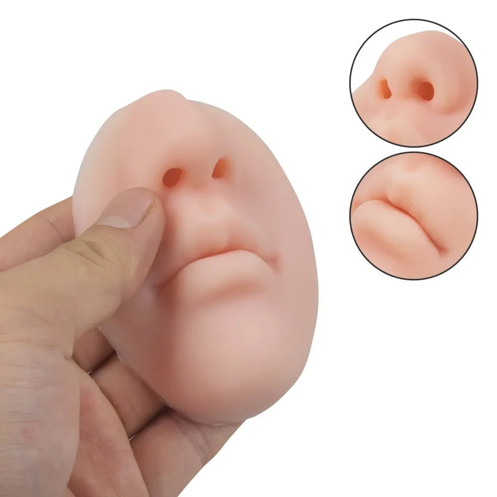 Thermabuild | Nose-Shaped Wall-Mounted Soap Dispenser for Home Decor