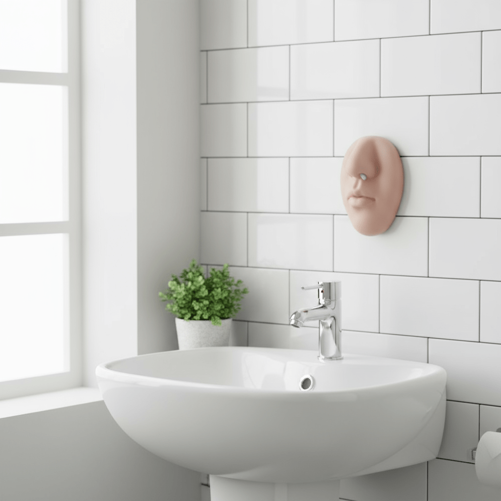 Thermabuild | Nose-Shaped Wall-Mounted Soap Dispenser for Home Decor