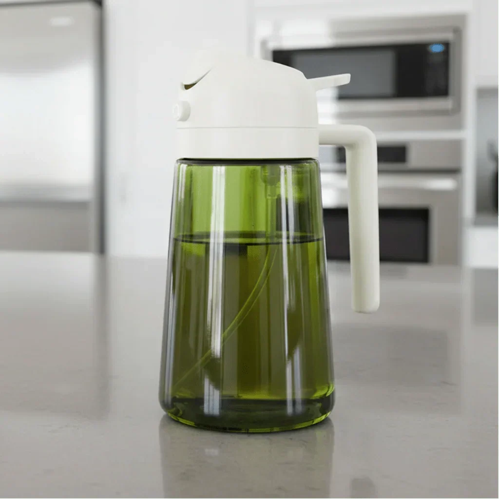 Thermabuild | Healthy Cooking Oil Sprayer with Dark Glass Design