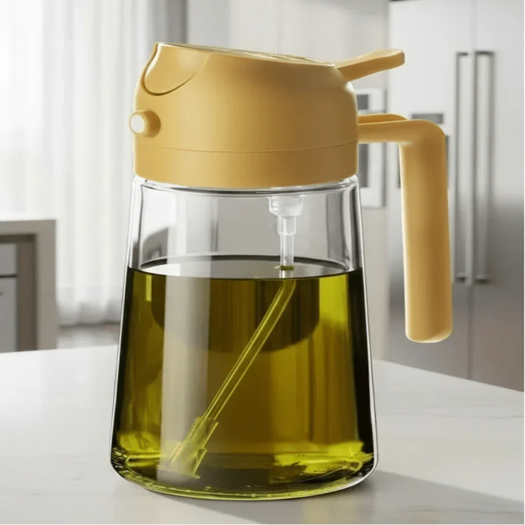 Thermabuild | Healthy Cooking Oil Sprayer with Dark Glass Design