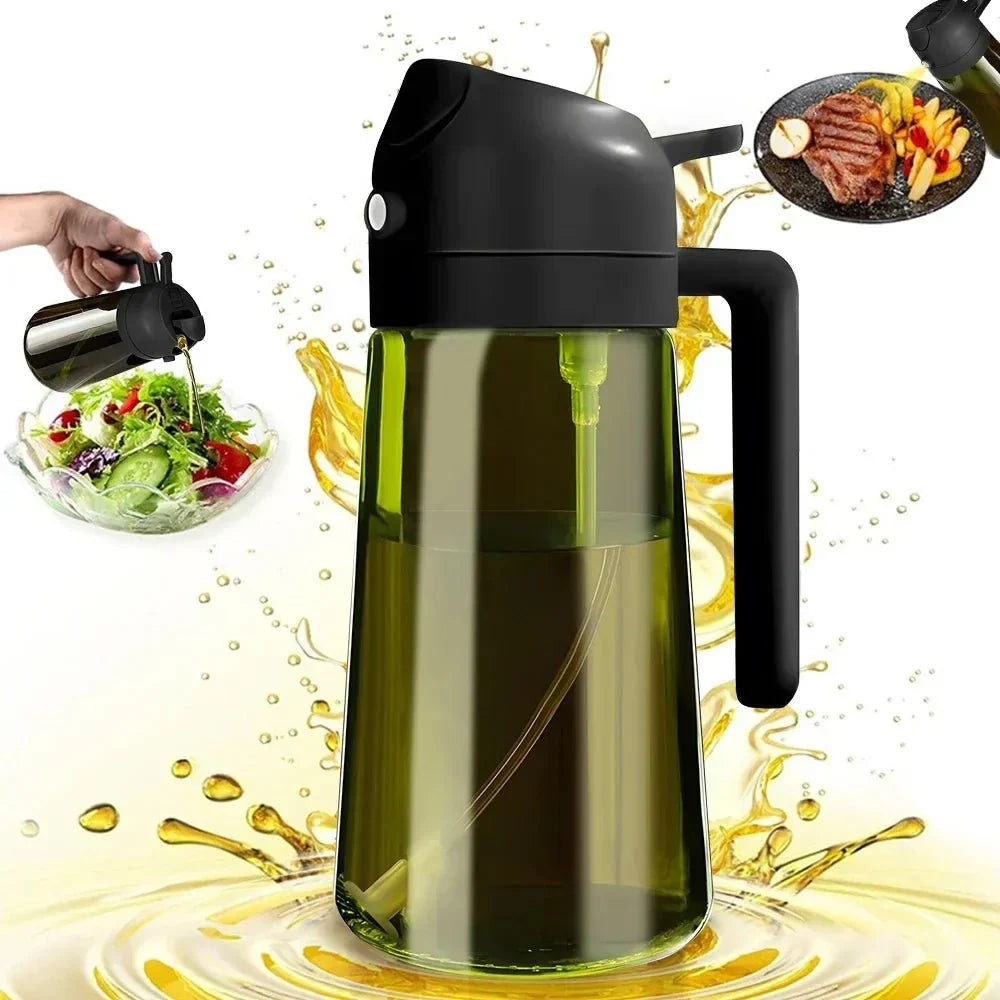 Thermabuild | Healthy Cooking Oil Sprayer with Dark Glass Design