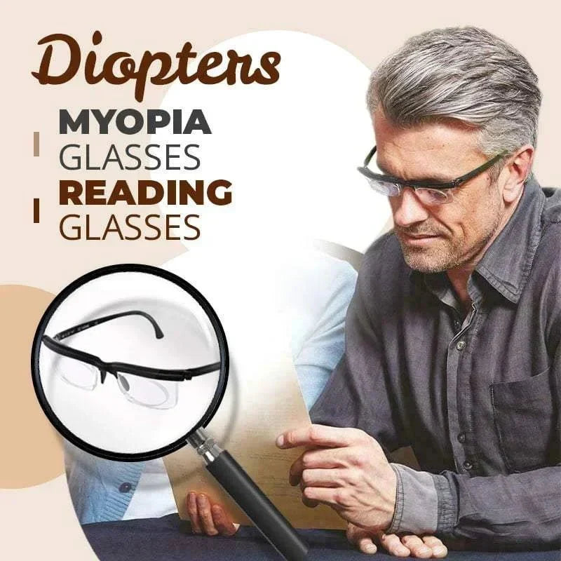 Thermabuild | Adjustable Focus Reading Glasses for Clear Vision