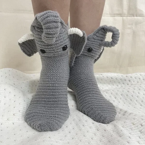 Thermabuild | 3D Knitted Crocodile Socks