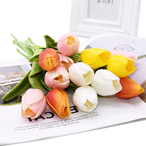 Thermabuild | 10x Artificial Tulips Flowers