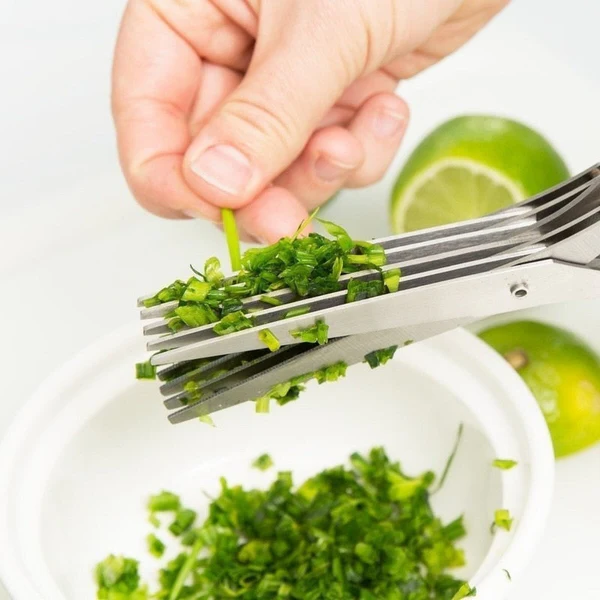 Thermabuild | 5 Blade Kitchen Salad Scissors