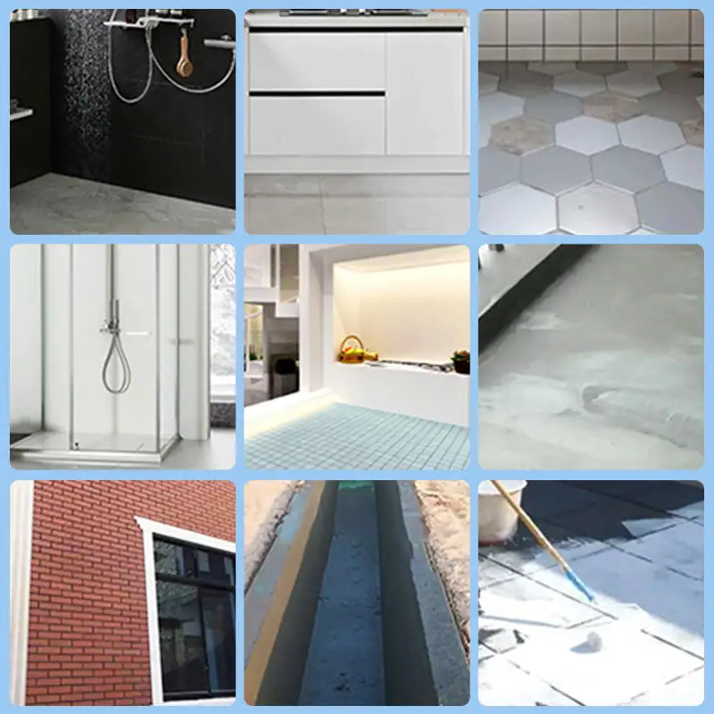Thermabuild | 300g Transparent Waterproof Adhesive Exterior Walls Leak Proof Coating Bathroom Floor Crack Sealing Mold Proof