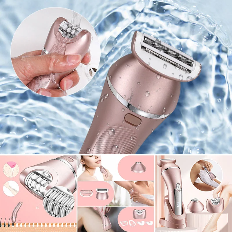 Thermabuild | 3-in-1 Waterproof Electric Shaver for Women