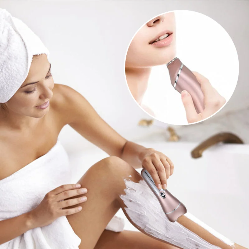Thermabuild | 3-in-1 Waterproof Electric Shaver for Women