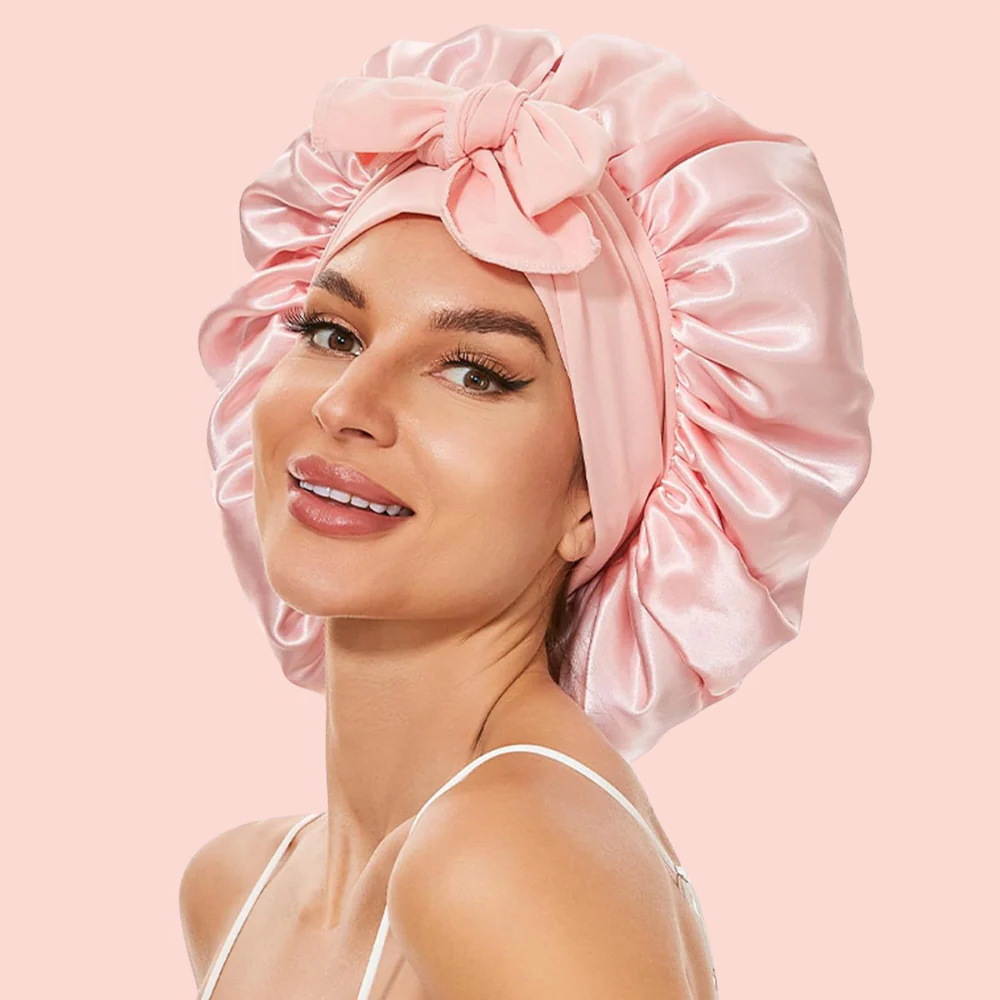 Thermabuild | All-Night Silk Bonnet - Stays On All Night Guaranteed