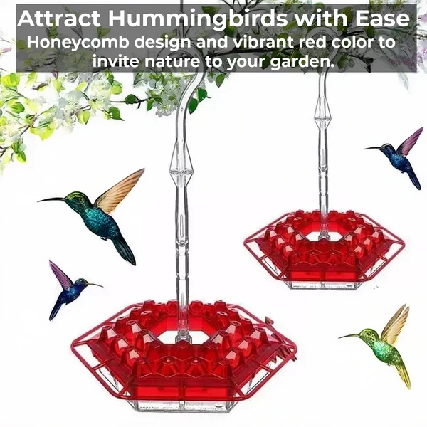 Thermabuild | Ant-Proof Hummingbird Feeder with 30 Bee-Resistant Ports