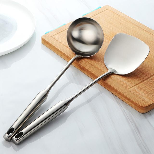 Thermabuild | Stainless Steel Turner & Ladle Tools for Smooth Cooking Flow