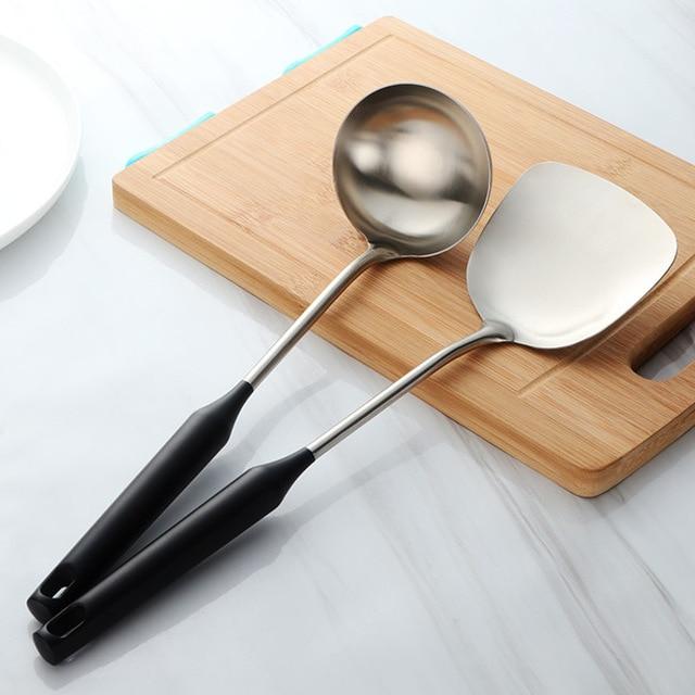 Thermabuild | Stainless Steel Turner & Ladle Tools for Smooth Cooking Flow