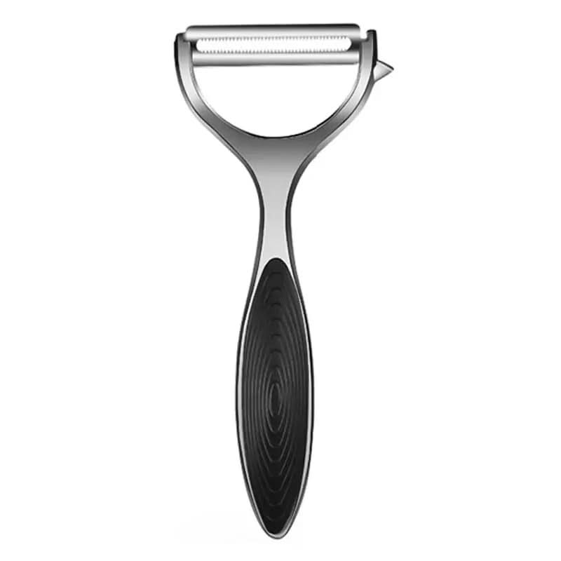 Thermabuild | Comfortable, Non-Slip Stainless Steel Peeler for Effortless Prep