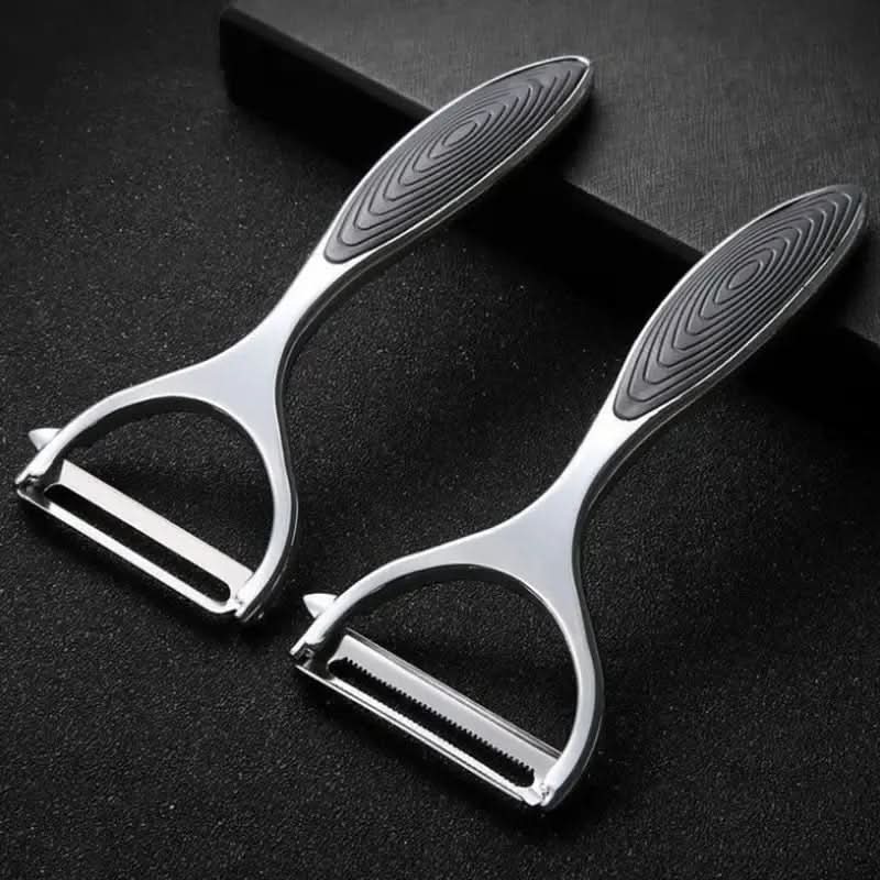 Thermabuild | Comfortable, Non-Slip Stainless Steel Peeler for Effortless Prep