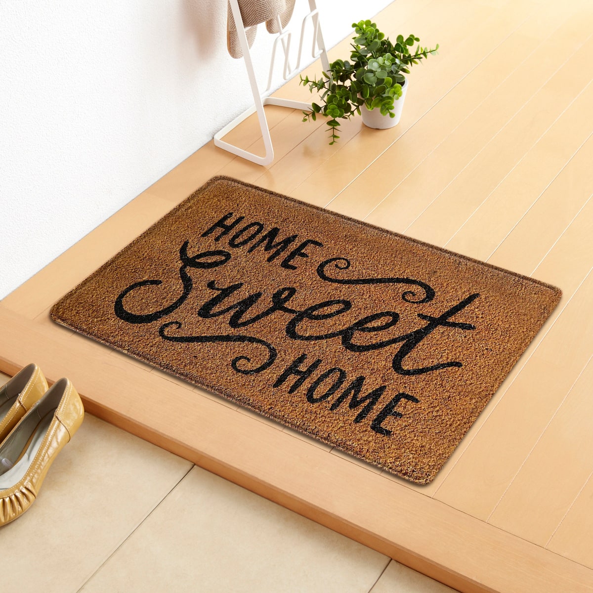 Thermabuild | Personalized Custom Doormat for Front Door with Pet Illustrations Washable Indoor Entryway Mat
