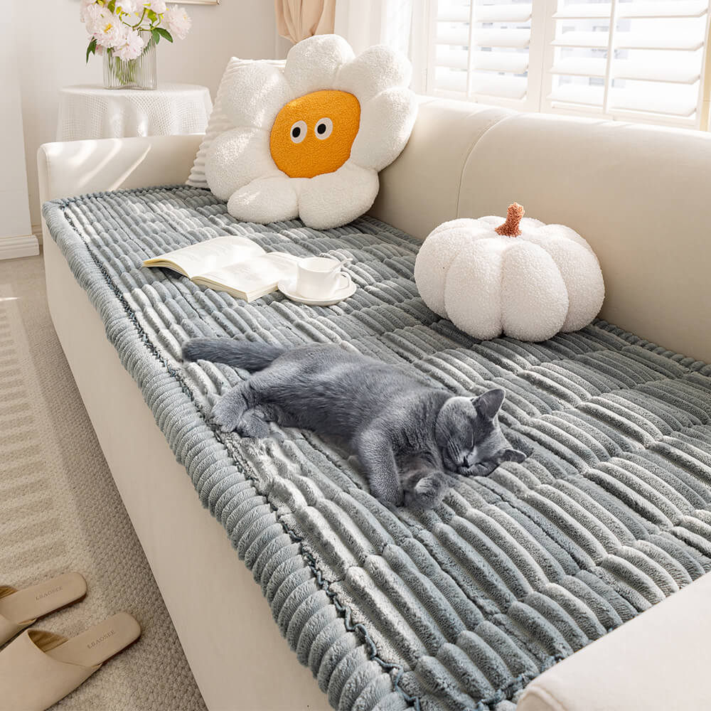 Thermabuild | PETLOFT MAT – Soft Flannel Pet Mat for Sofa and Bed Comfort