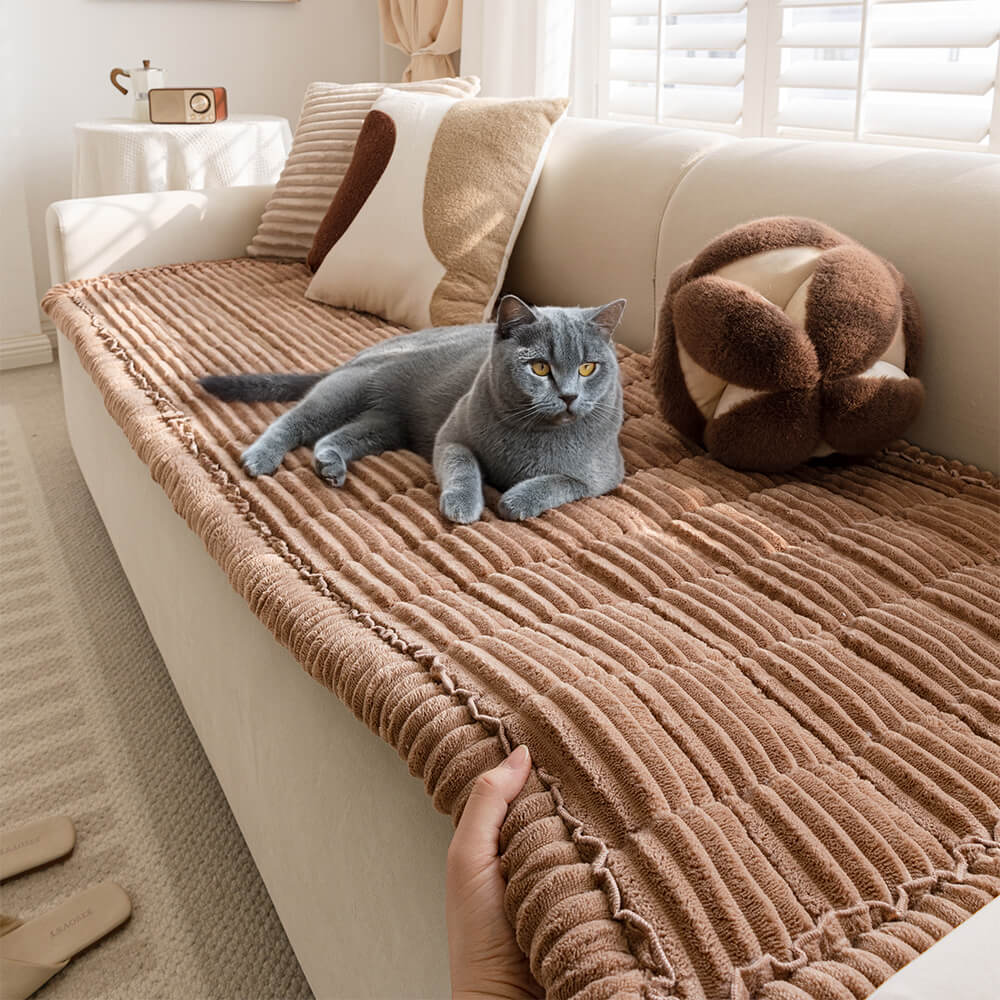 Thermabuild | PETLOFT MAT – Soft Flannel Pet Mat for Sofa and Bed Comfort