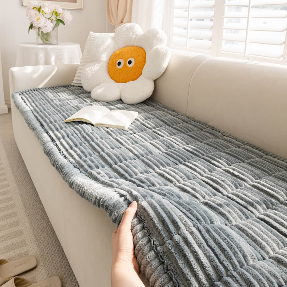 Thermabuild | PETLOFT MAT – Soft Flannel Pet Mat for Sofa and Bed Comfort