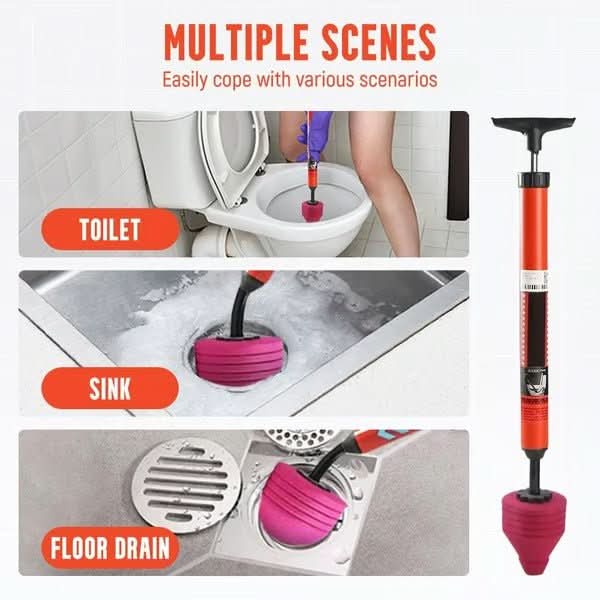 Thermabuild | High-Pressure Toilet Unblocker for Effective Clog Removal