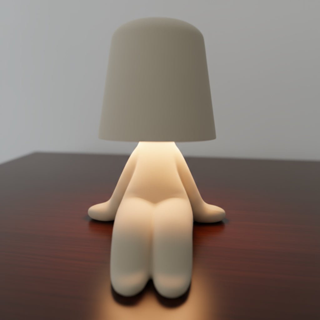 Thermabuild | Creative LED Desk Lamp Unique Human-Shaped Design for Table Lighting