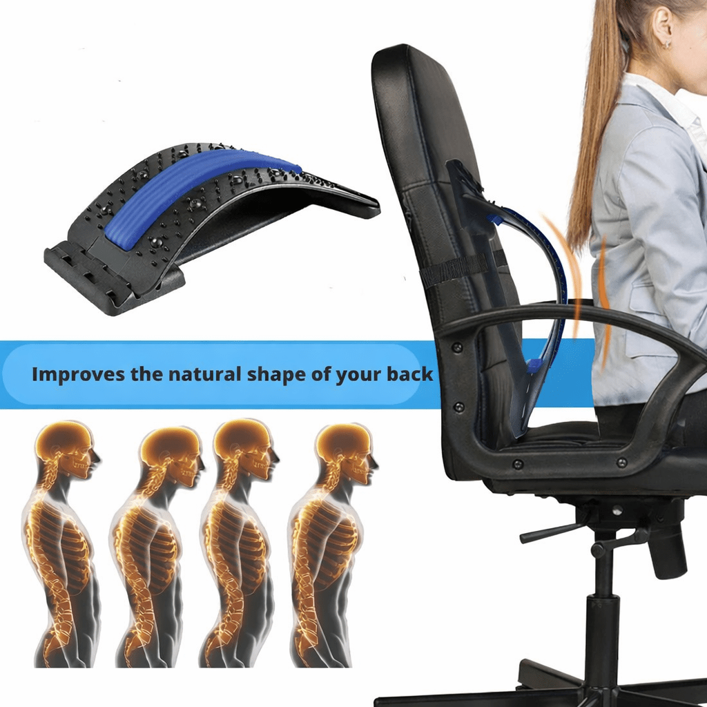 Thermabuild | Ergonomic Back Massage Stretcher for Posture & Relaxation