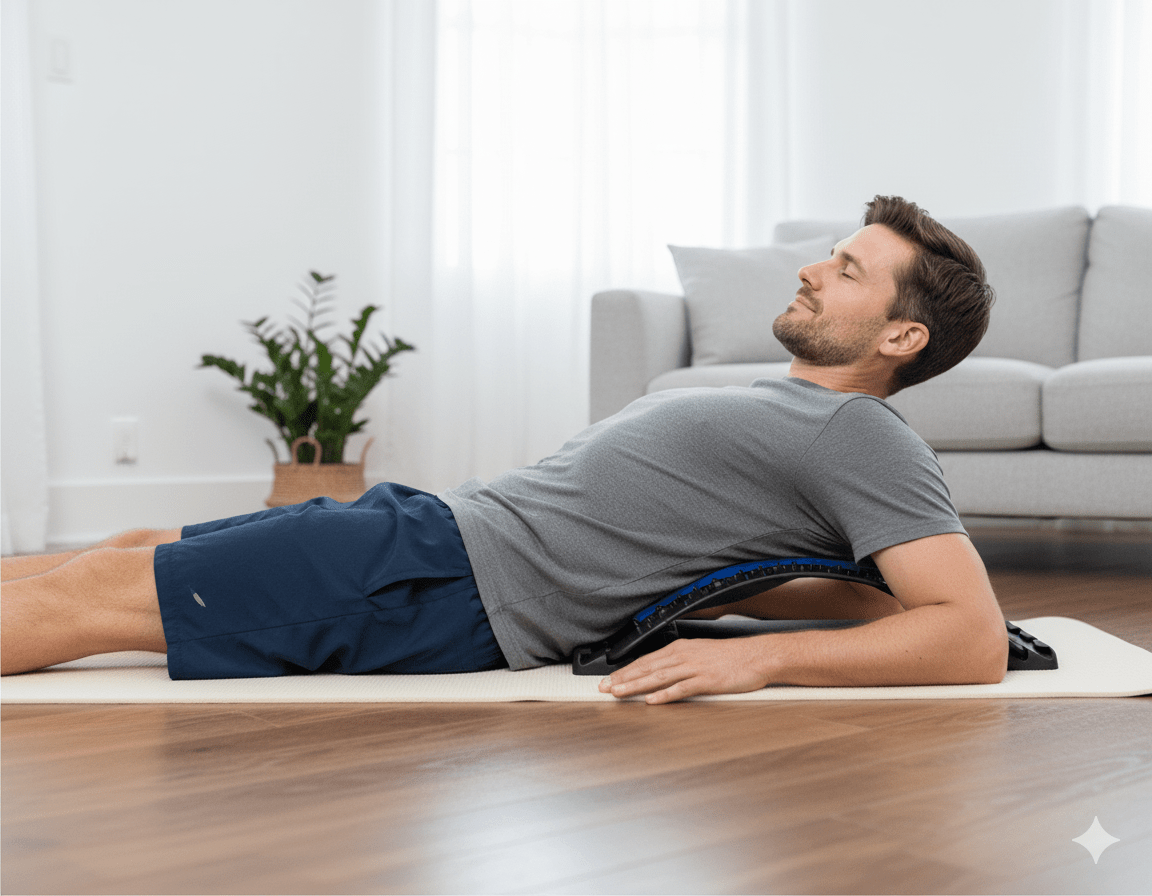 Thermabuild | Ergonomic Back Massage Stretcher for Posture & Relaxation