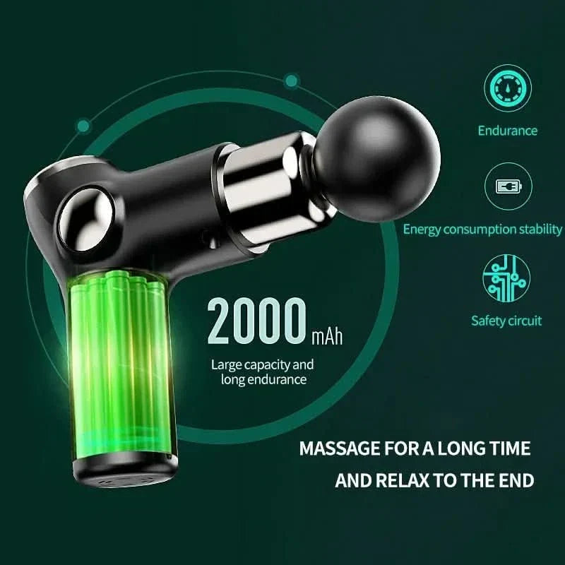 Thermabuild | Portable Vibration Massage Gun for Muscle Recovery