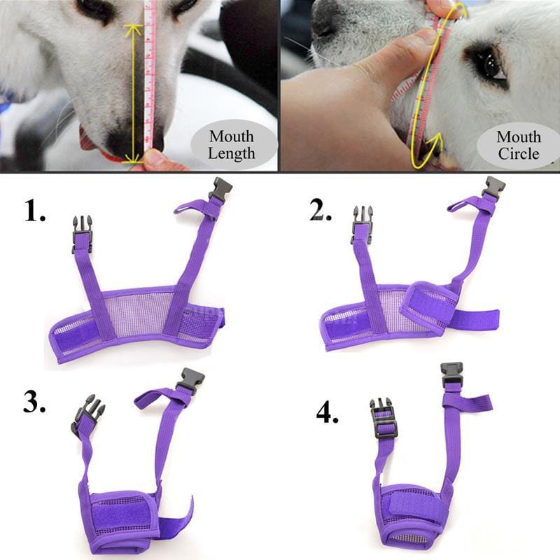 Thermabuild | Adjustable Soft Dog Biting Muzzle Mouth Cover