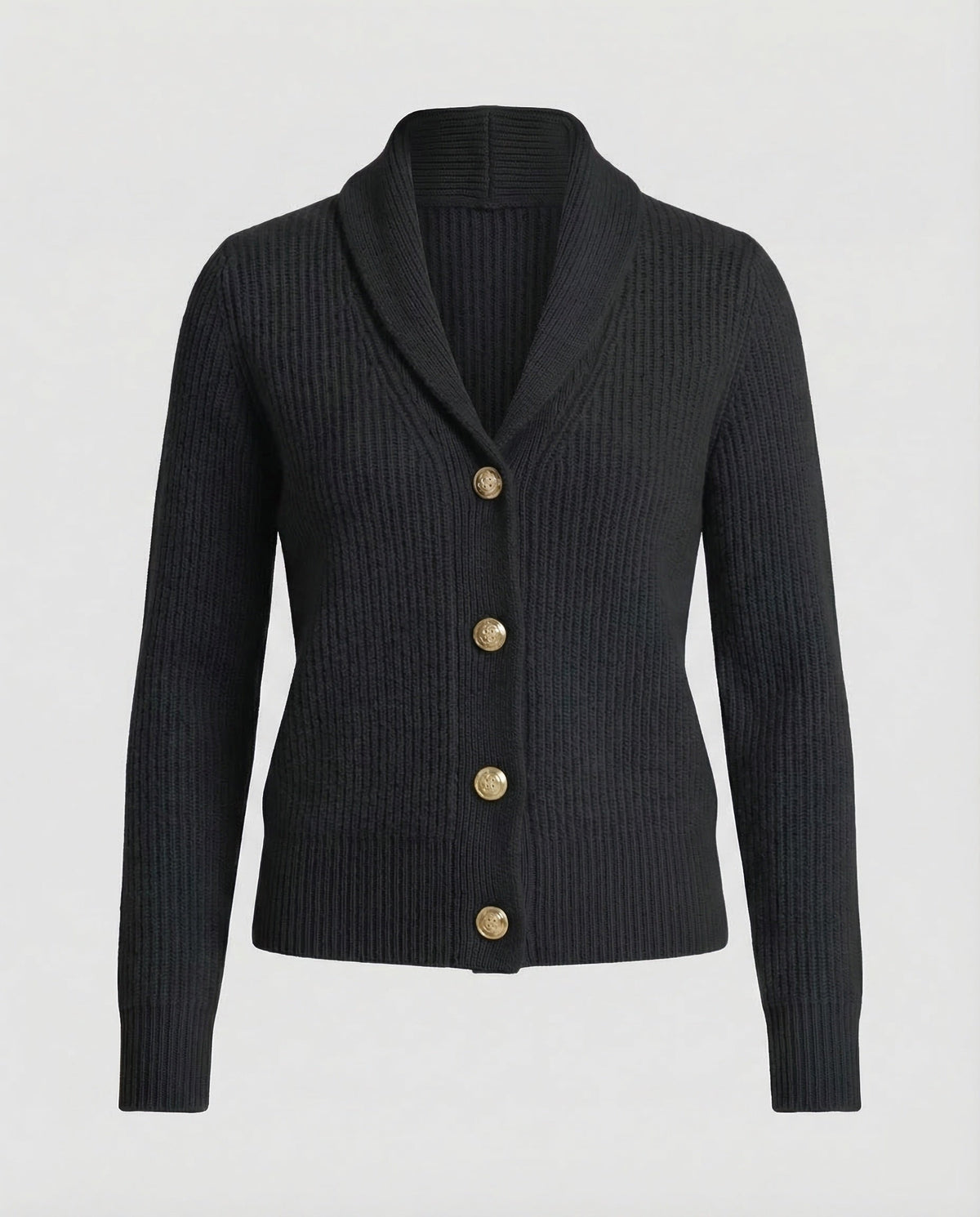 Thermabuild | Women's Lapel Collar Knit Cardigan