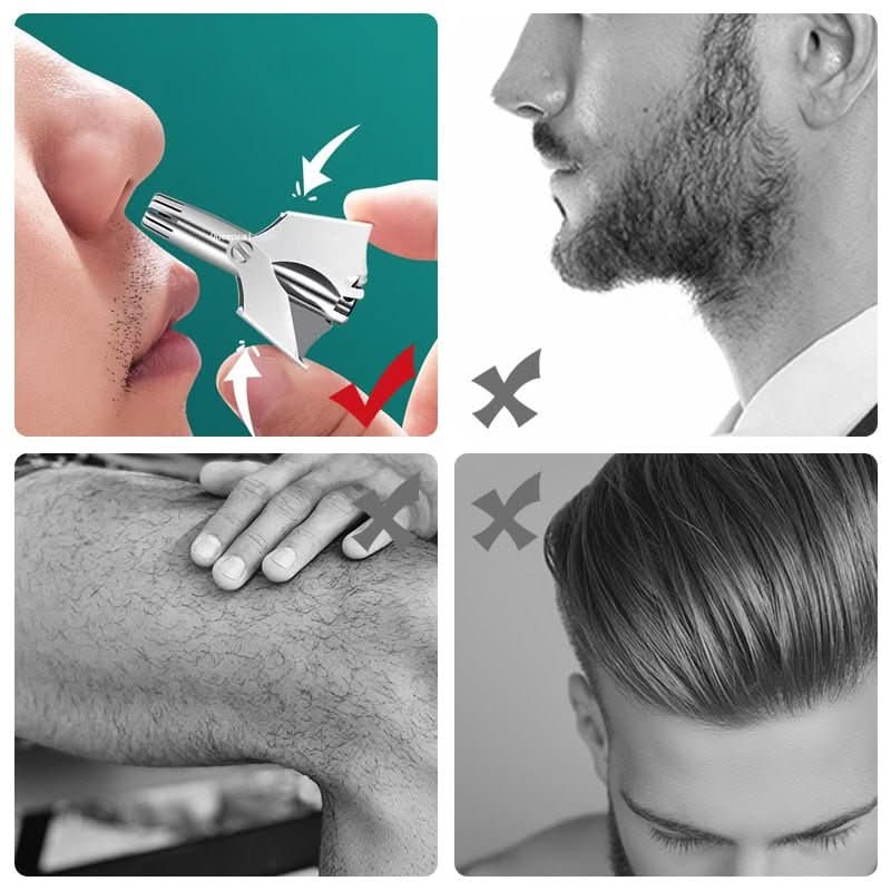 Thermabuild | Stainless Steel Nose Hair Cutter for Pain-Free Grooming