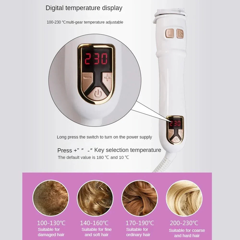 Thermabuild | Cordless Curling Styler for Perfect Curls in 8 Seconds