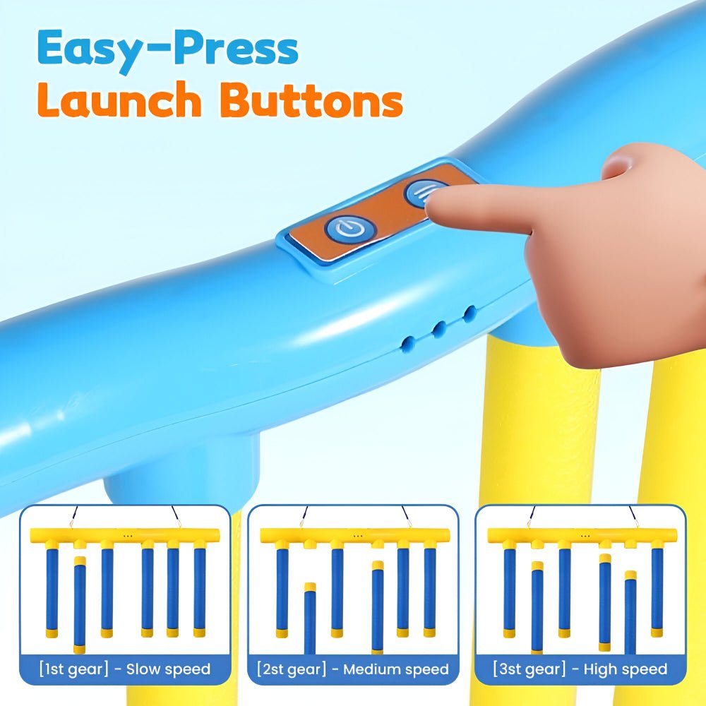 Thermabuild | Kids Reflex Game Reaction Trainer with Falling Stick Challenge