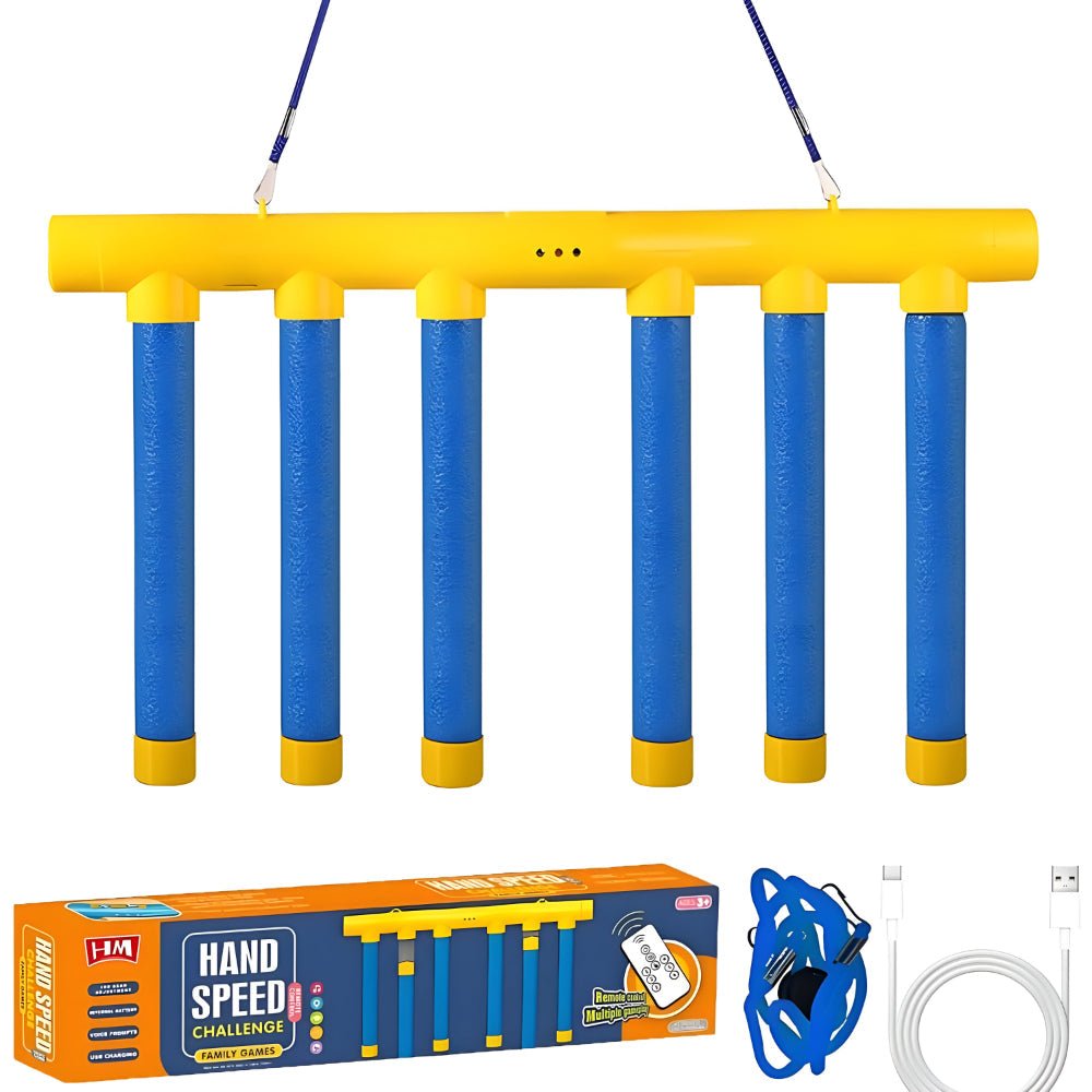 Thermabuild | Kids Reflex Game Reaction Trainer with Falling Stick Challenge