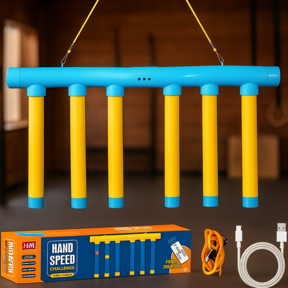 Thermabuild | Kids Reflex Game Reaction Trainer with Falling Stick Challenge