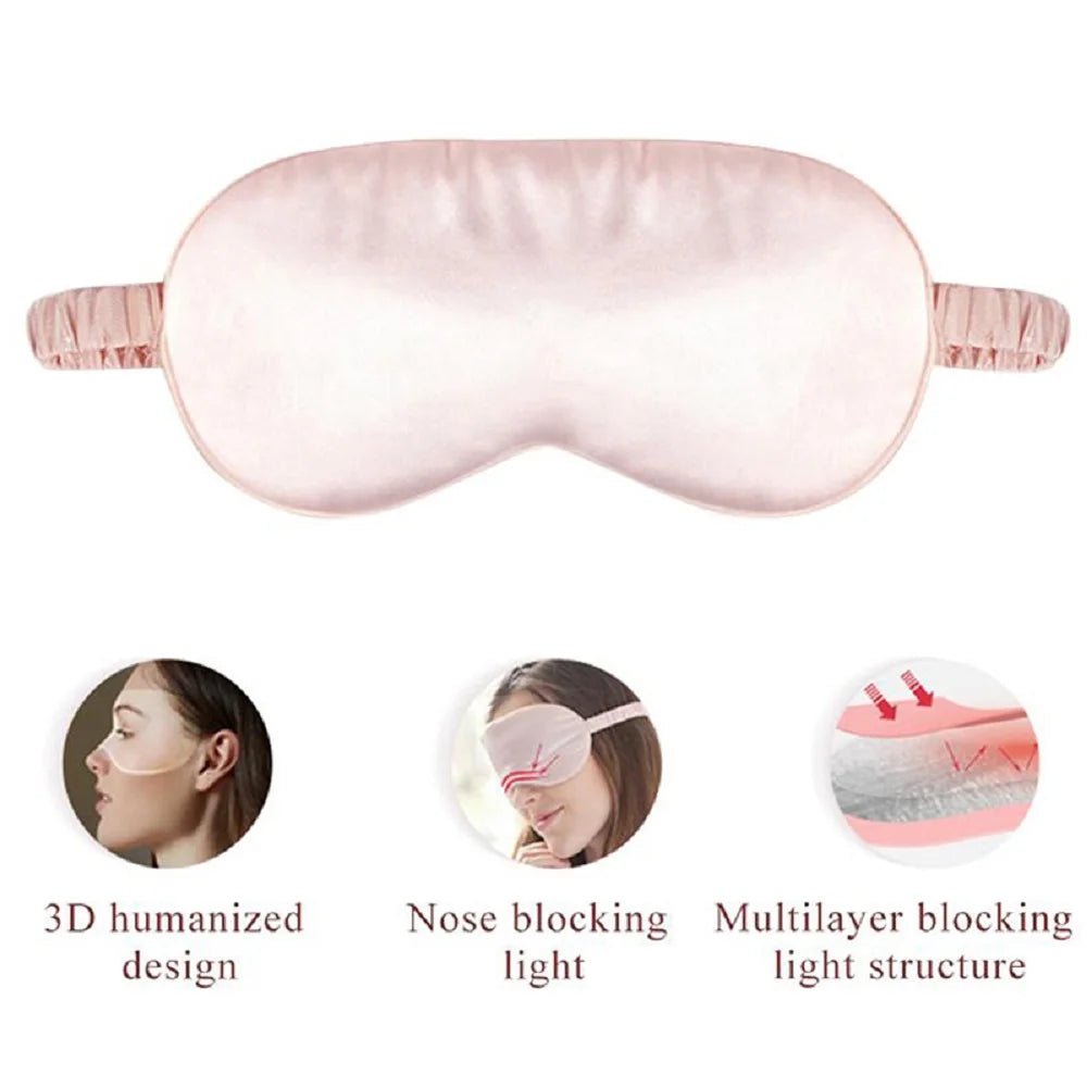 Thermabuild | Lightweight Silk-Feel Sleep Mask for Restful Darkness