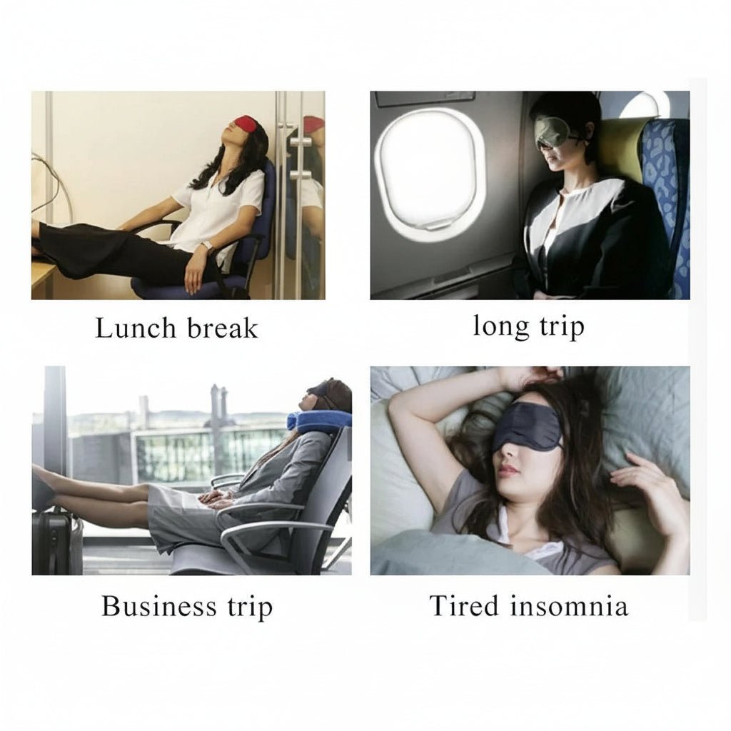 Thermabuild | Lightweight Silk-Feel Sleep Mask for Restful Darkness