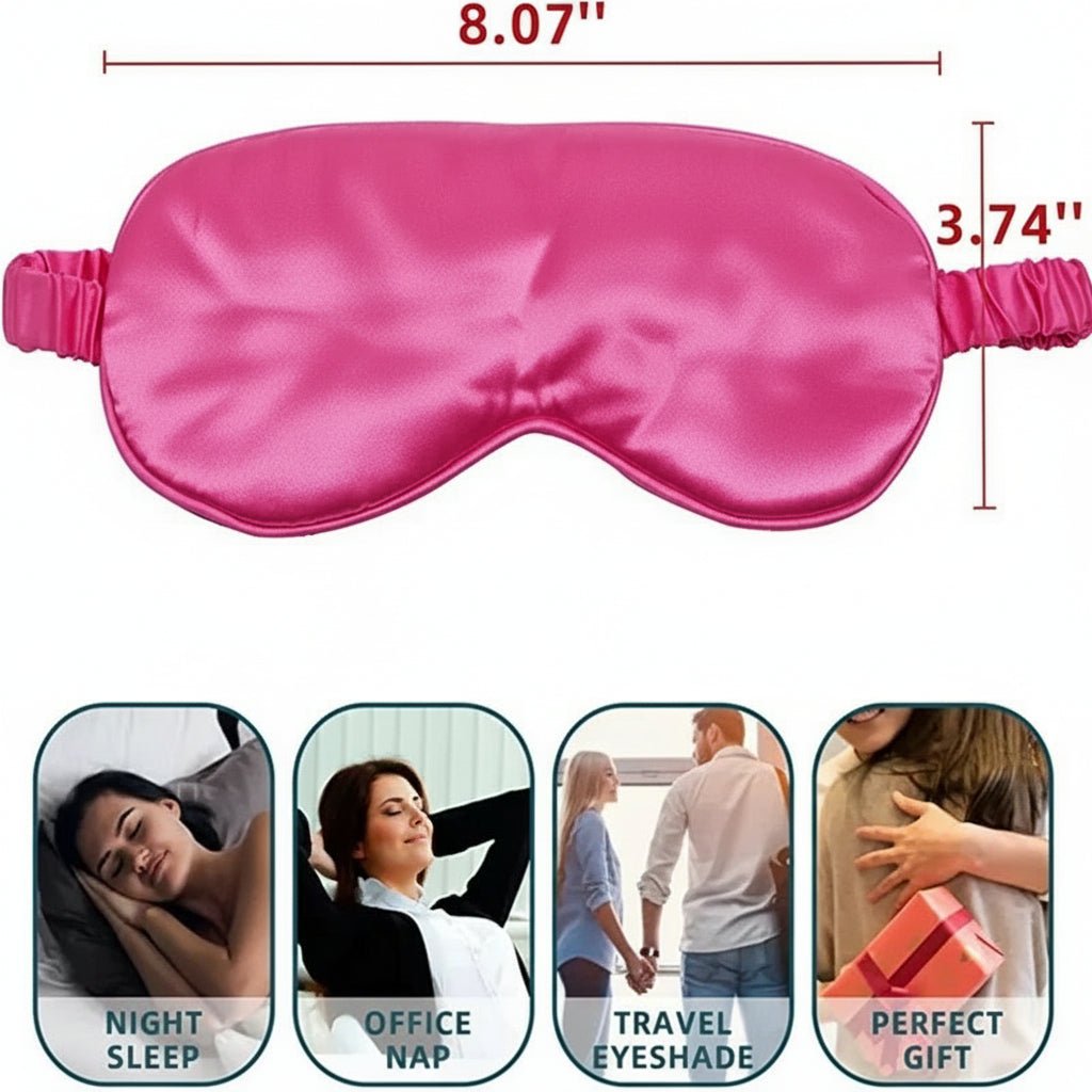 Thermabuild | Lightweight Silk-Feel Sleep Mask for Restful Darkness